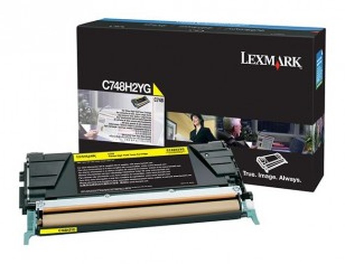 C748 TONER Jaune haute capacité (10K) (C748H2YG)