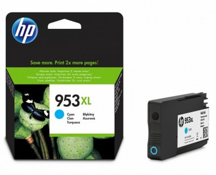 HP 953XL High Yield Cyan Original Cartouche (F6U16AE)