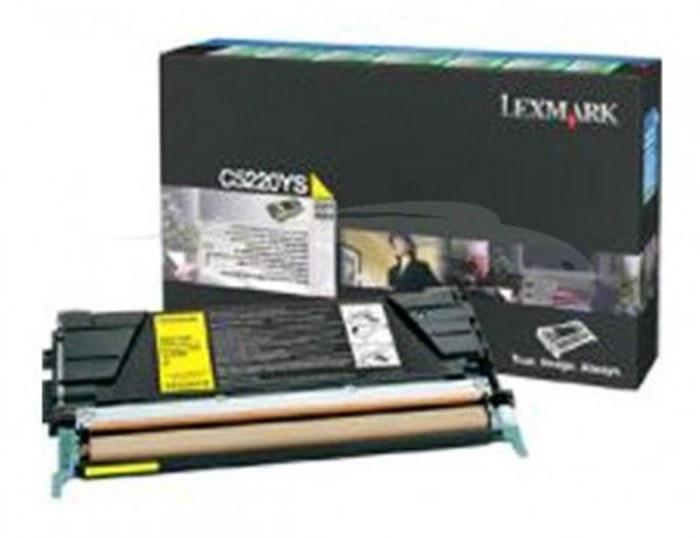 TONER - LEXMARK - LASER JET - JAUNE - C5200YS