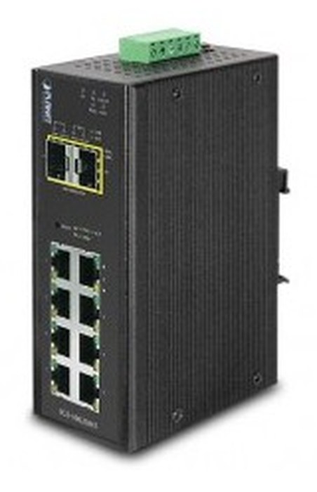 PLANET IGS10020MT SWITCH IND. MANAGES 8P 10/100/1000T +2 SFP