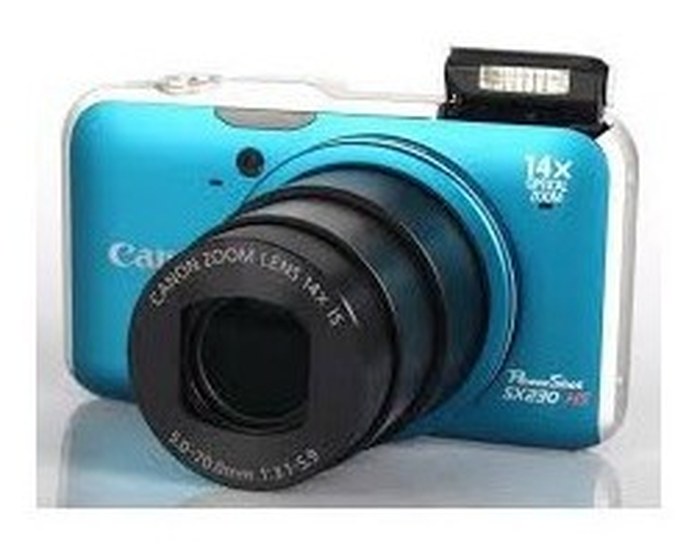 Appareil photo Canon PowerShot SX230 HS 12MP/14X + Etui et Carte SD offerts