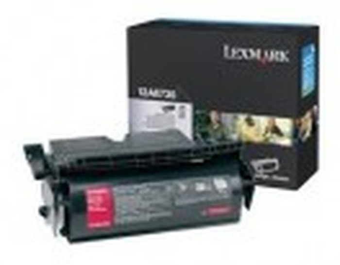 T520, T522 TONER Noir haute capacité (20K) (12A6735)