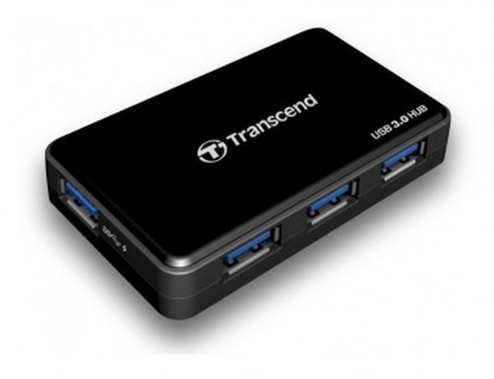 Transcend HUB lecteur de carte USB3.0 4-Port /for Mobile Dev (TS-HUB3K)