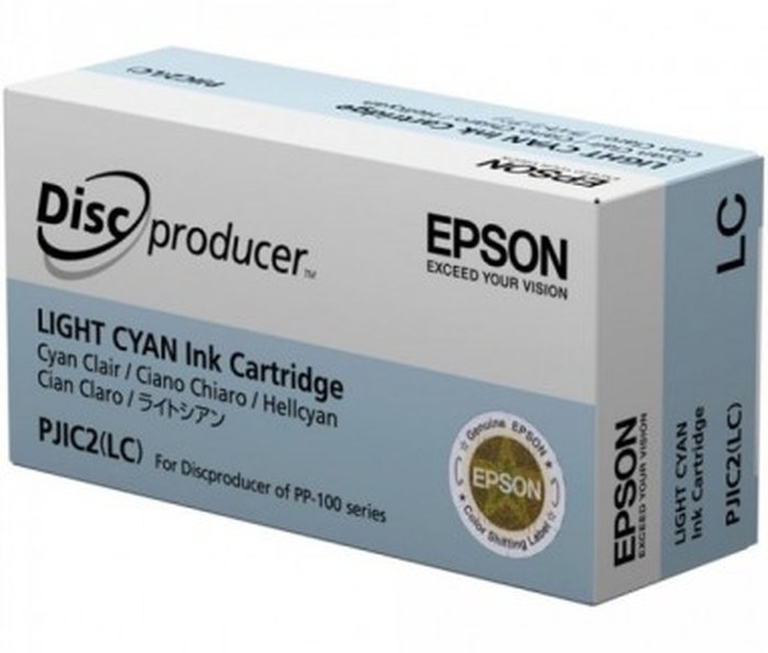 Cartouche Epson d'encre cyan clair PP-100 (PJIC2)(C13S020448)