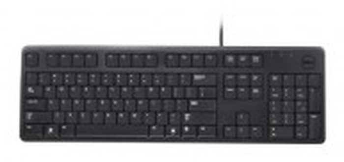 Dell Keyboard :French (AZERTY) KB212-B QuietKey USB black (580-17610)