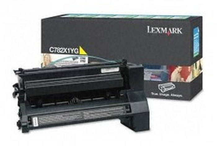 C782 TONER me Jaune très haute capacité (15K) (C782X1YG)