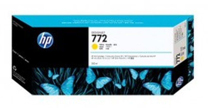 HP 772 300-ml Yellow Cartouche (CN630A)