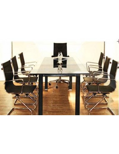 TABLE DE CONFÉRENCE - EN VERRE