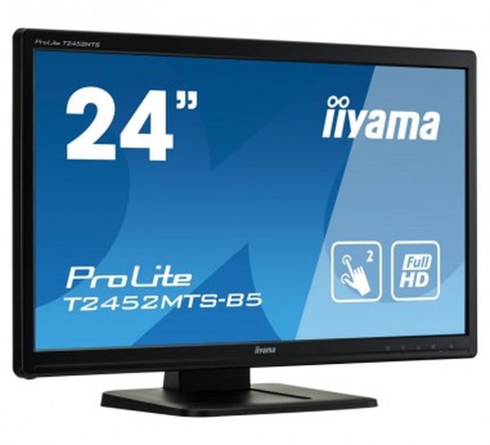 Moniteur Tactile IIYAMA PROLITE T2452MTS-B5 LED TN 24\"