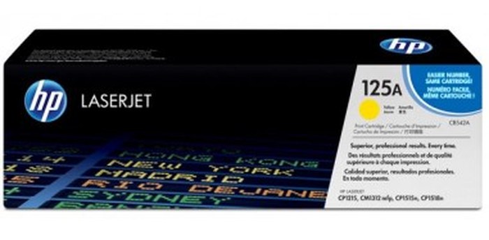 HP Toner Laserjet 125A Yellow (CB542A)