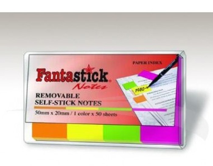 200 MARQUES PAGE - FANTASTICK - 50 x 20 mm - Lot de 12 pochettes