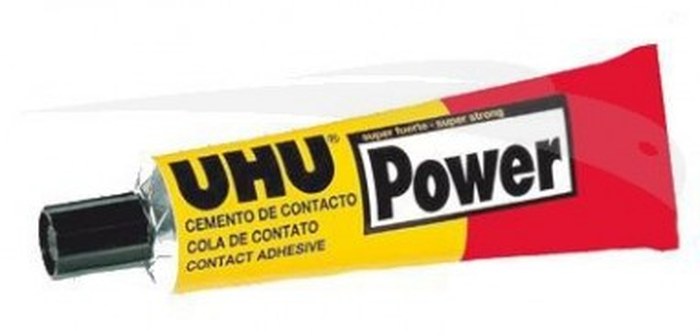 Tubes de colle Spéciale - UHU - Power Contact 50 ML - Lot de 12