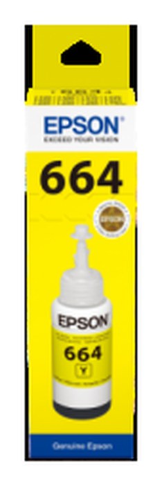 Bouteille dencre Jaune Epson (C13T66444A)