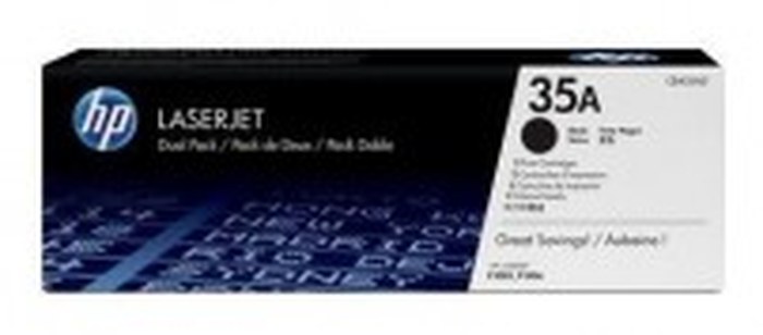 TONER HP LaserJet CB435A Dual Pack Noirfor P1005/P1006,