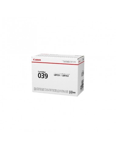 Toner Canon CRG 039 Noir - 11 000 pages