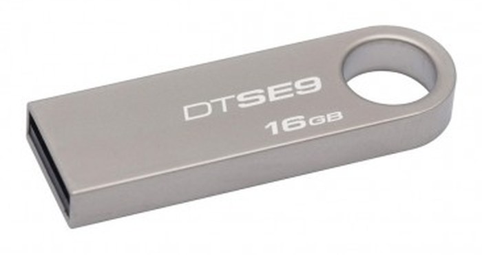 CLE USB KINGSTON 16GB USB 2.0 DataTraveler SE9 EN METAL