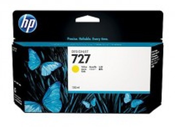 HP 727 130-ml Yellow Cartouche (B3P21A)