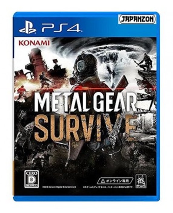 Jeu Metal Gear Survive PS4