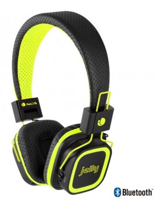 NGS BT HEADPHONE YELLOW ARTICA JELLY