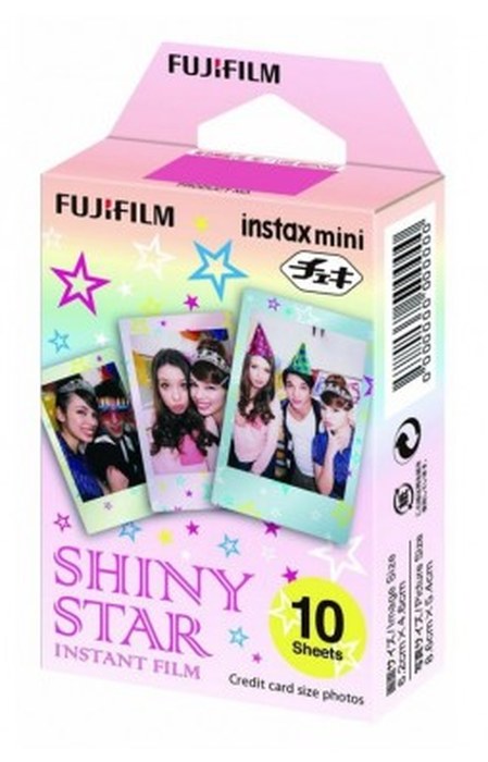 Film Appareil FujiFilm Instax Mini Shiny Star - Pack de 10 pose