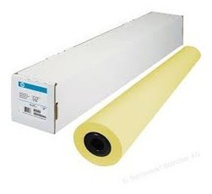 HP Yellow Colored Paper-914 mm x 45.7 m (36 in x 150 ft)
