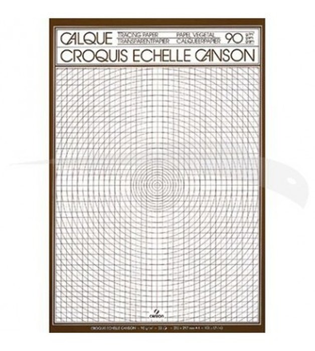 Papier Calque - CROQUIS ÉCHELLE CANSON - A3
