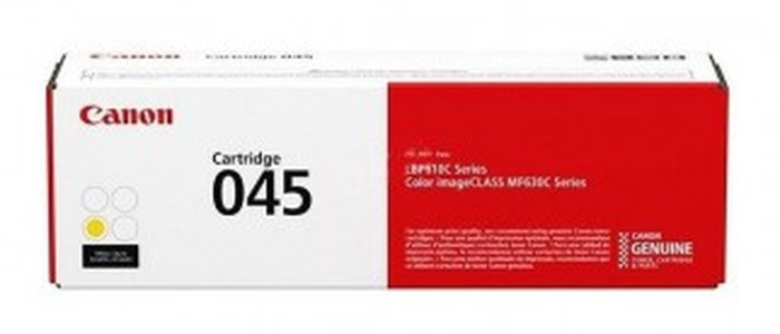 Cartouche de toner Canon Cartridge 045 Jaune - 1300 Pages (1239C002AA)