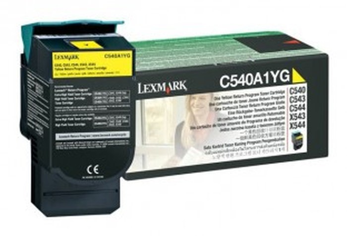 C54x, X54x TONER Jaune (1K) (C540A1YG)