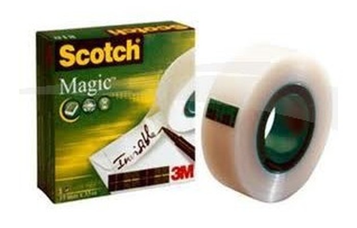 Lot de 10 rouleaux Adhésifs SCOTH Magic Invisibles 19 mm x33 m