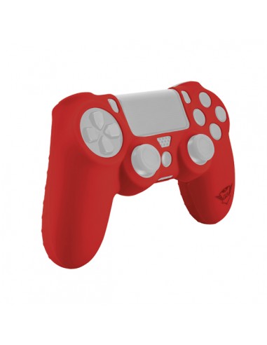 Coque en silicone pour manette de jeu Rouge