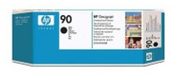 HP No. 90 Black Printhead andPrinthead Cleaner (C5054A)