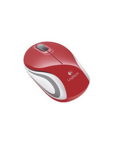 Mini Souris Sans fil M187 Rouge