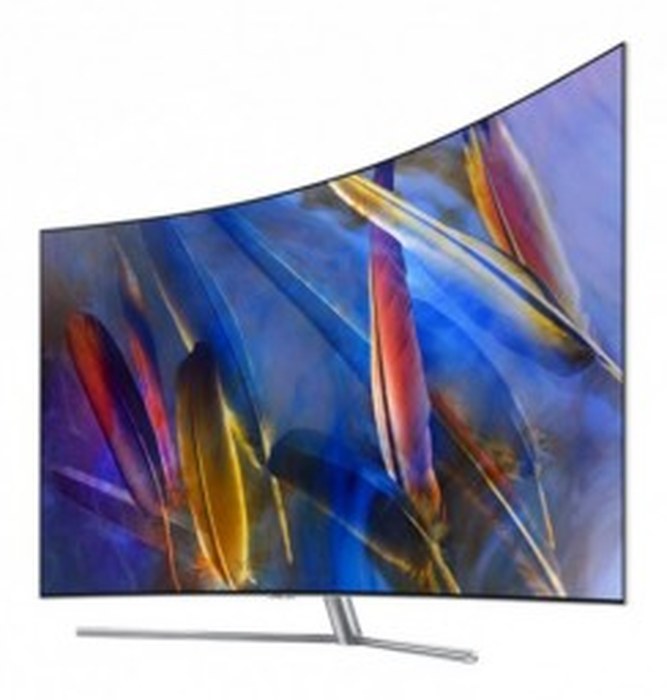Téléviseur Samsung 55\" QLED Curved Q7C série Q (QA55Q7CAMSXMV)