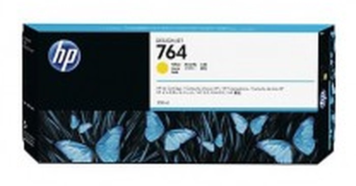 HP 764 300-ml Yellow Cartouche (C1Q15A)