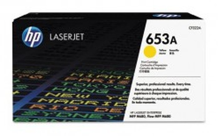 CF322A - HP 653 Yellow Original LaserJet TONER with Color Sphere Technology (CF322A)