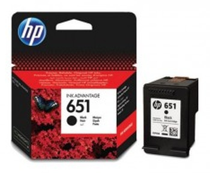 HP CARTOUCHE 651 NOIR HP (C2P10AE)