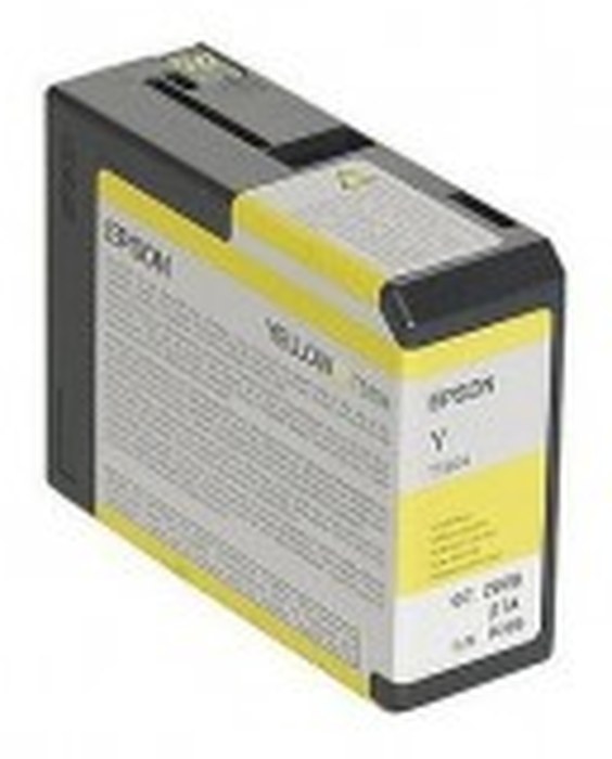 Cartouche d'encre Epson SP 3800/3880 (80ml) jaune (C13T580400)