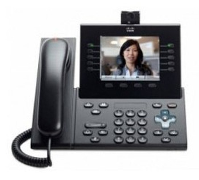 CISCO UC Phone 9951, Charcoal, Slm Hndst with Camera