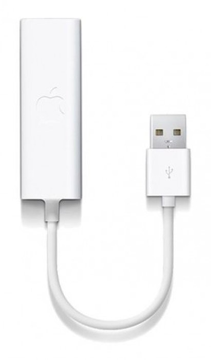 Adaptateur APPLE /USB vers Ethernet /Blanc /0.1 m