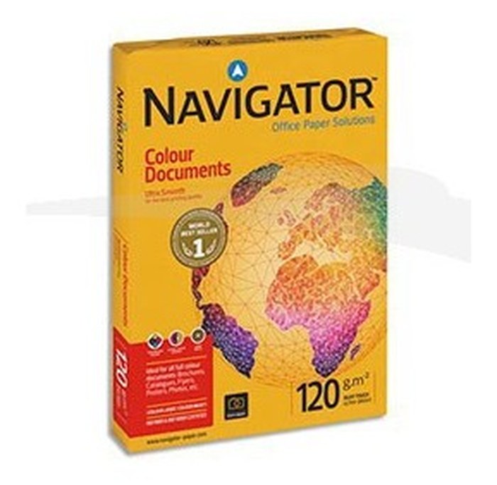 RAMETTE DE PAPIER BLANC NAVIGATOR A3 120 G 250 FEUILLES LOT DE 4
