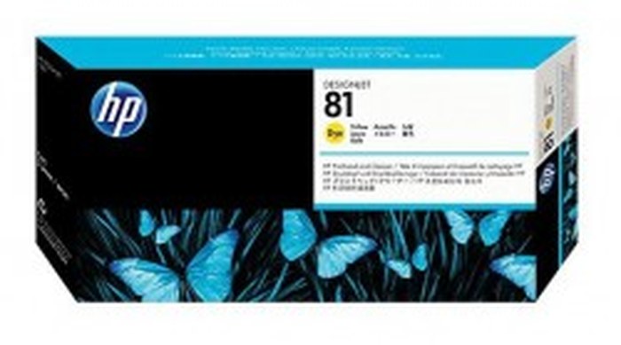 HP 81 Yellow Dye tete d'impression et Cleaner (C4953A)