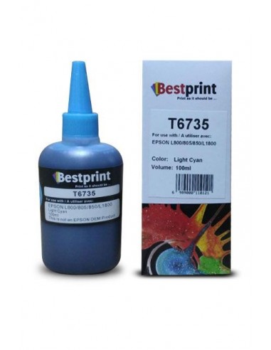 Bouteille d'encre BESTPRINT Light Serie L Photo /Cyan 100 ml /C13T67354A