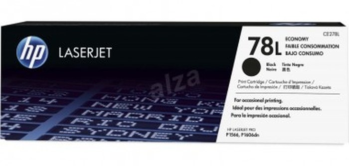 Toner LaserJet HP 78L Economique Noir authentique (CE278L)