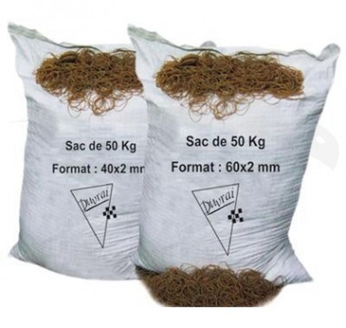 ÉLASTIQUES - DUVRAI - SACHET DE 50 KG - 120*3mm