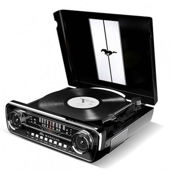 Tourne disque ion mustang lp 4in1 Noir