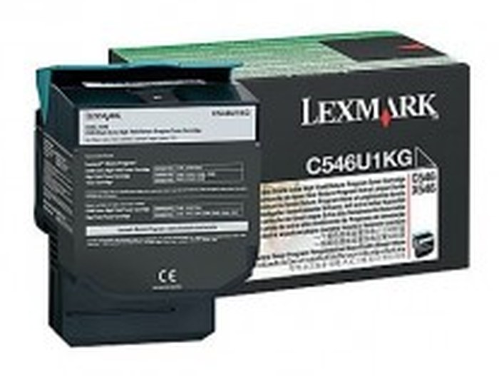 C546, X546 TONER Noir très haute capacité (8K) (C546U1KG)