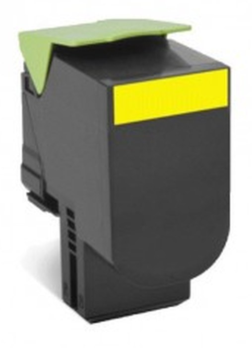 Lexmark 802XYE Yellow Extra High Yield Toner Cartridge