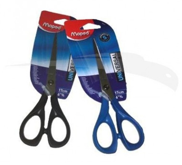 PAIRE DE CISEAUX - MAPED - UNIVERSAL - 17 CM - Lot de 2 paires de ciseaux