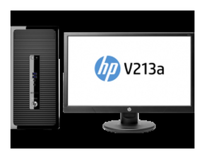 HP 400G3 MT i7-6700 4GB 500GB FreeDos + Ecran 20,7