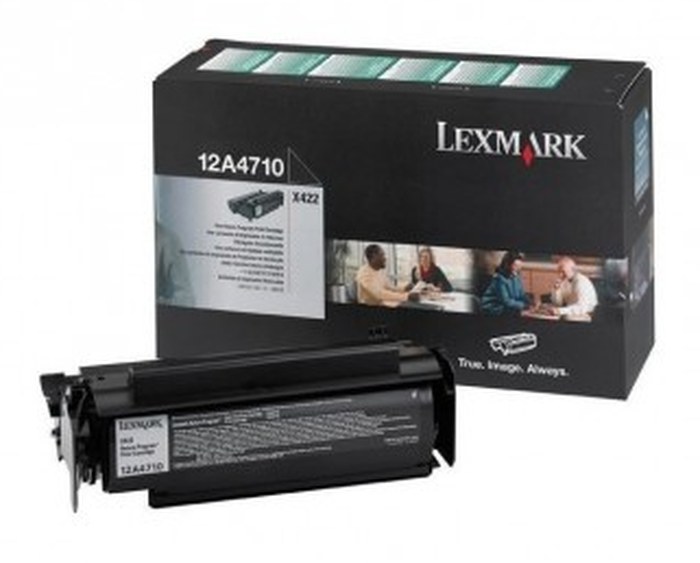 X422 TONER Noir (6K) (12A4710)